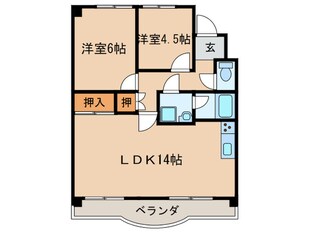 庄内パークハイツの物件間取画像